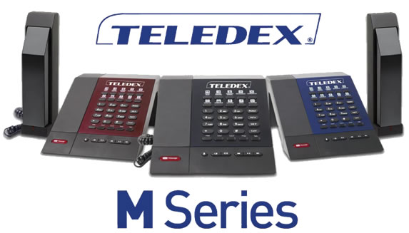 Teledex M Series Single-Line Cordless Hotel Phones