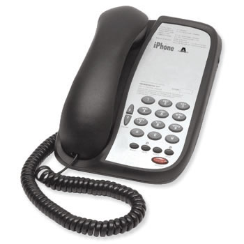 Teledex I Series A102 single line guest room phone