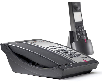 Telematrix 9600 DECT MWD10 cordless phone single line 10 guest services buttons