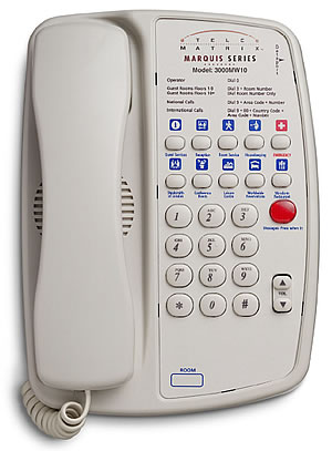 TeleMatrix Marquis 3000MW10 Hotel Phone