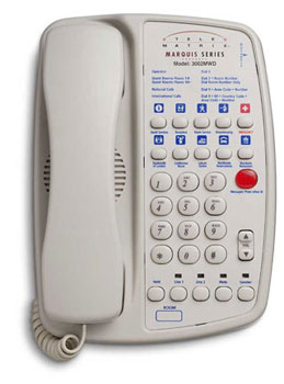 TeleMatrix 3000MWD hotel phone