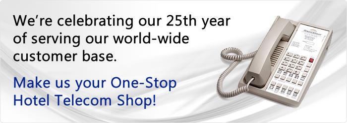 We're celebrating our 25th year of providing service to our worldwide clientele.